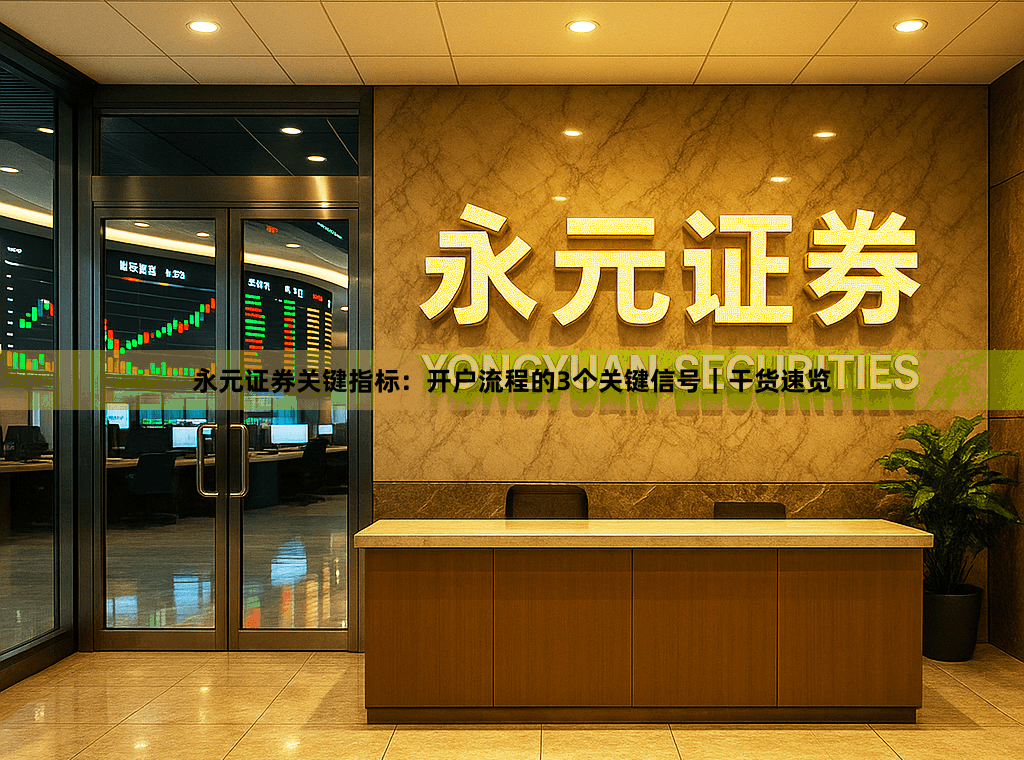 永元证券关键指标：开户流程的3个关键信号｜干货速览